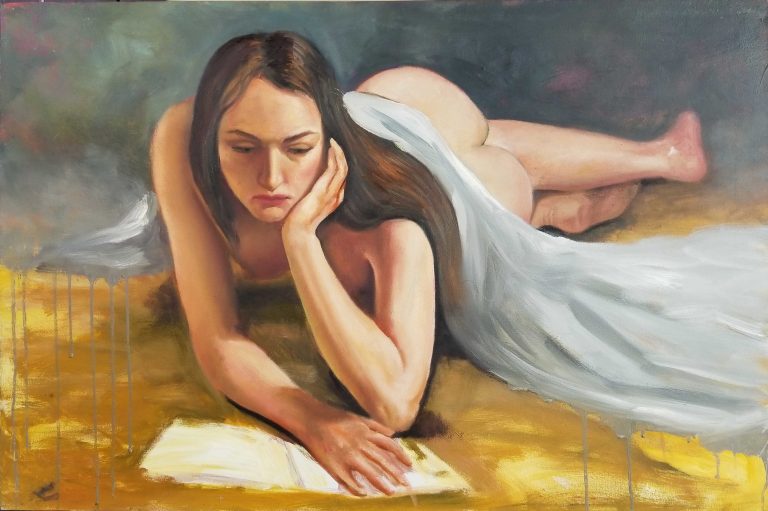 faval art painting oil on canvas nudes figurative