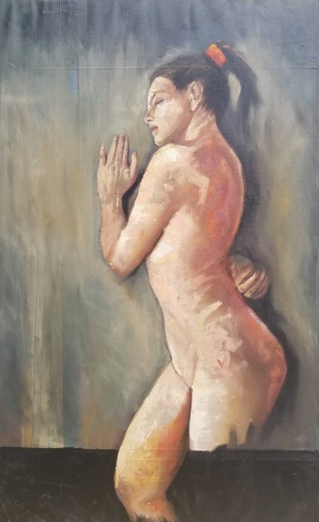 faval art painting oil on canvas nudes figurative