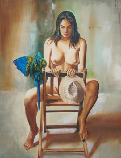 faval art painting oil on canvas nudes figurative