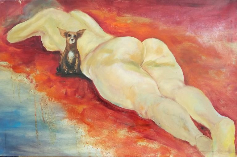 faval art painting oil on canvas nudes figurative